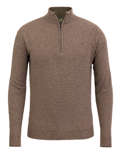 Brompton lambswool 1/4 zip sweater - 5 colors - Laksen