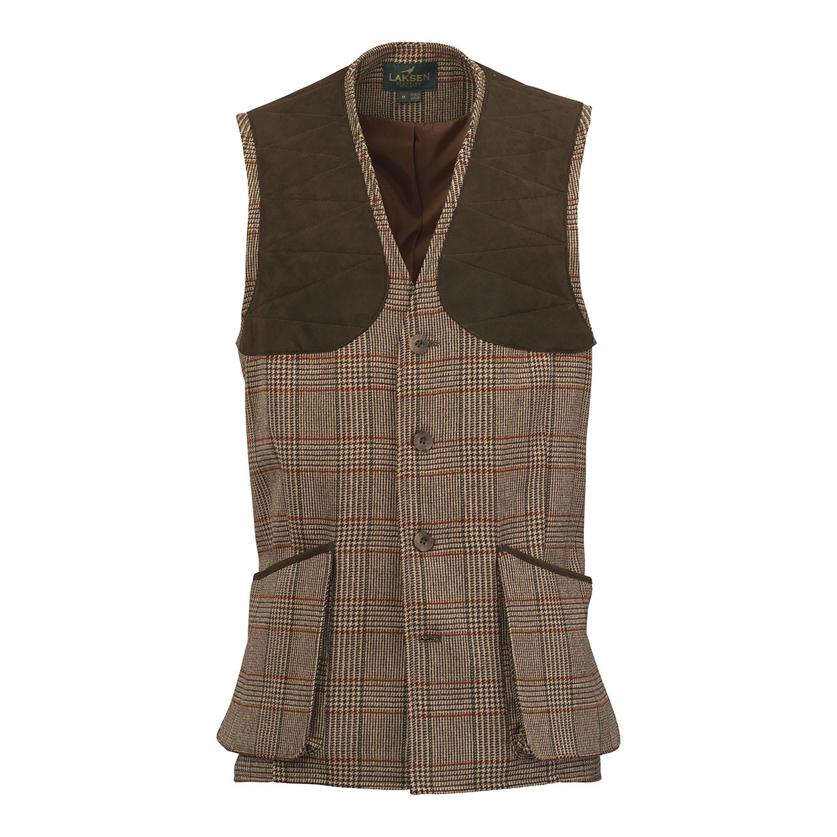 Gilet de chasse et de tir Homme en tweed Leith Cavendish Laksen