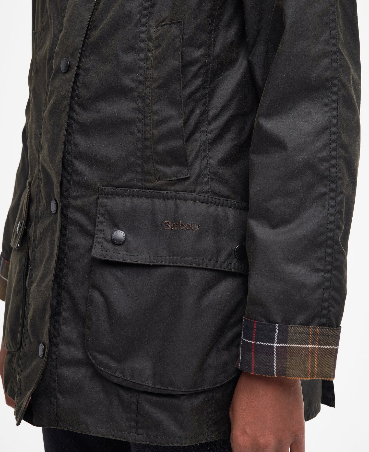 Women's BEADNELL Waxed Jacket Olive