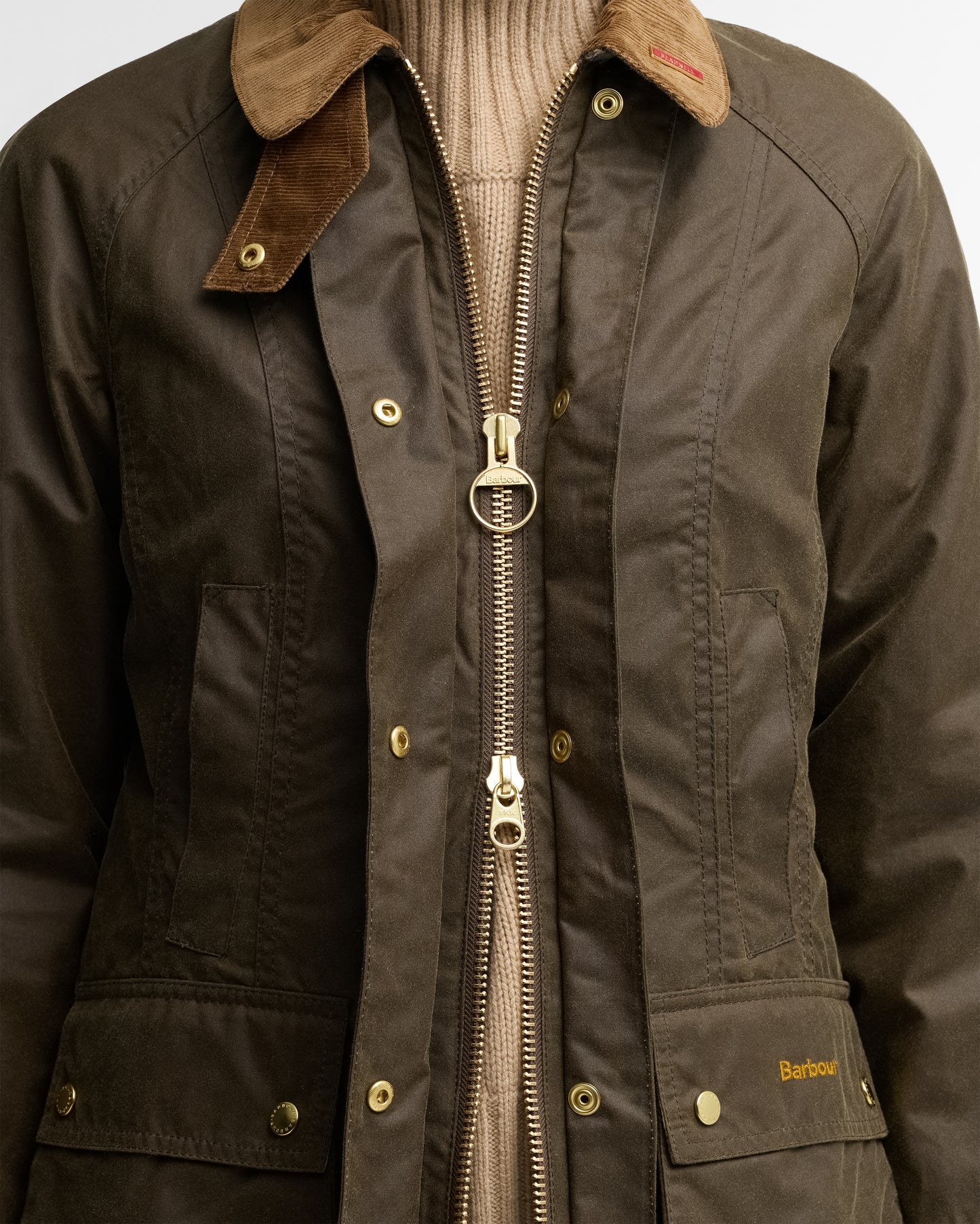 Women's BEADNELL Waxed Jacket Olive