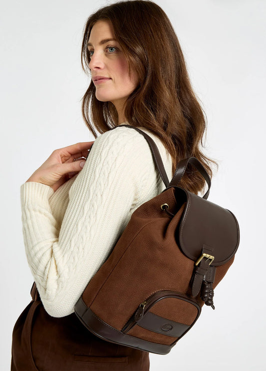 Sac à dos en cuir Femme Dunross - Walnut - Dubarry of Ireland
