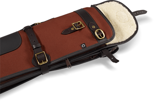 Fourreau double fusil en canvas et cuir Rosedale