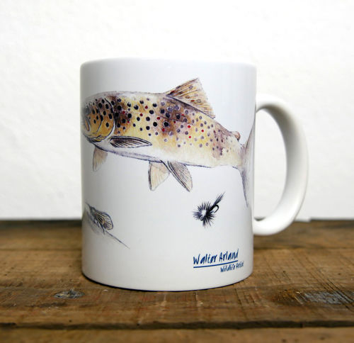 Mugs pêche à la mouche