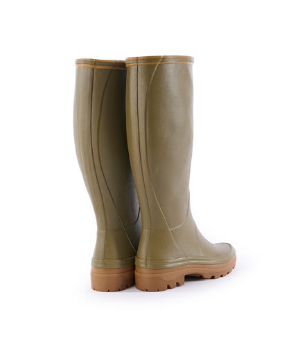Bottes GIVERNY jersey femme vert vierzon