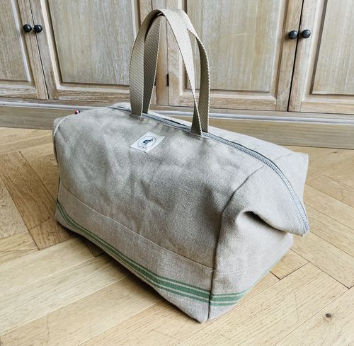 Sac de voyage en lin