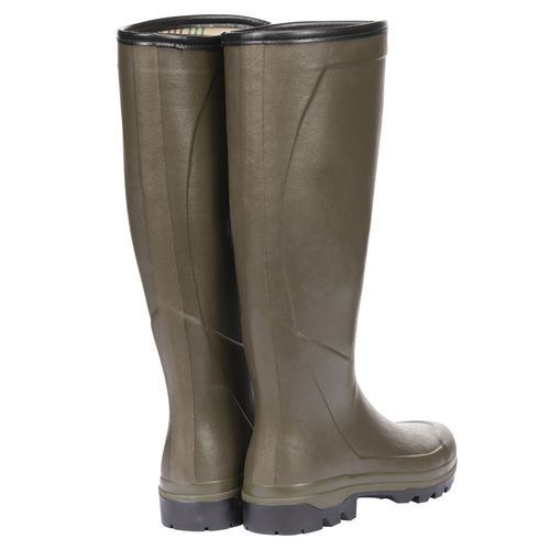 Men's country cross boots green camel jersey