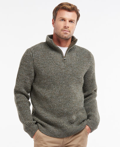 Pull tricot TYNE half zip