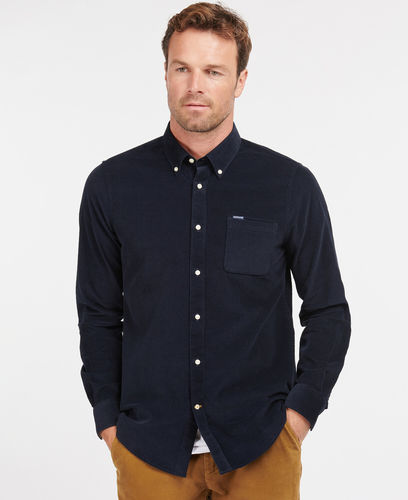 Chemise Ramsey tailored velour navy