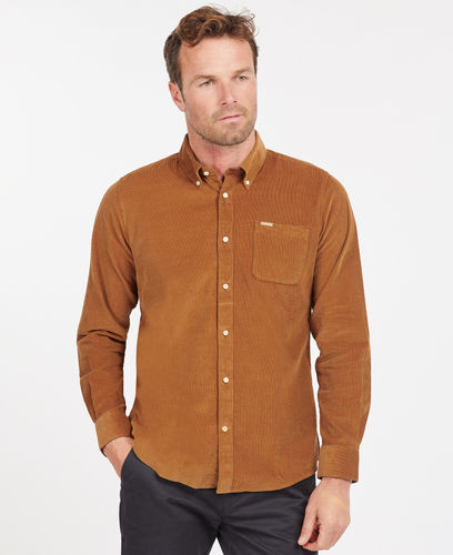 Chemise Ramsey tailored velour sandstone