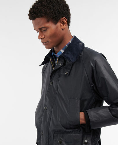 Veste huilée BEDALE navy