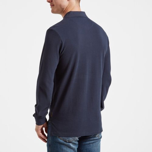Polo manches longues St Ives navy