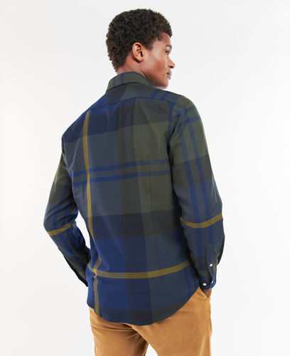 Chemise DUNOON tailored olive night