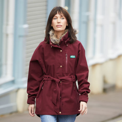 Veste Monsoon nordic femme winter berry