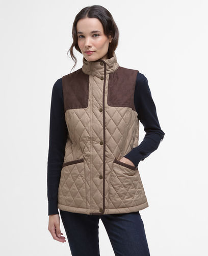 Women's military brown keeper vest