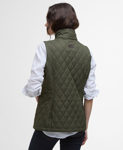 Women's olive keeper vest
