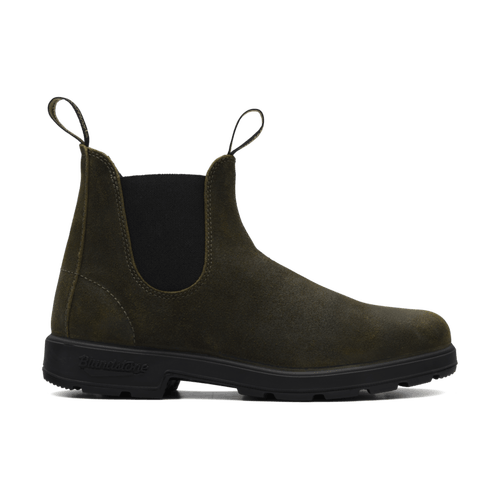 Boots Chelsea suede original dark olive