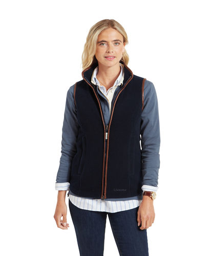 Gilet polaire Lyndon navy femme