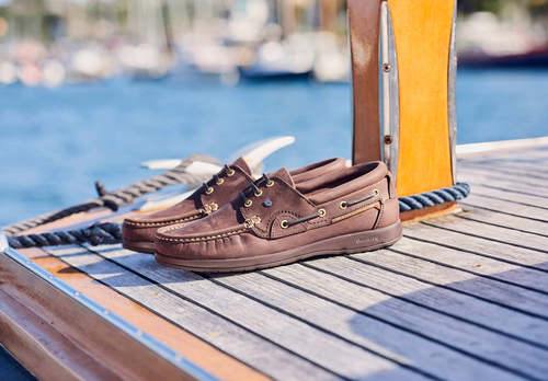 Chaussures bateau Commodore Extralight old rum