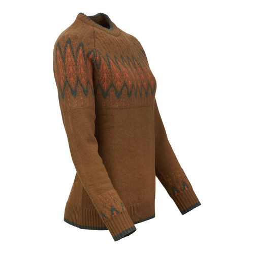 Pull jacquard trondheim femme