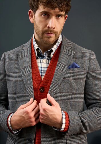 Surrey blue check jacket