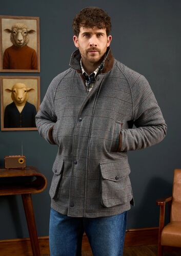 Surrey Coat Blue Check