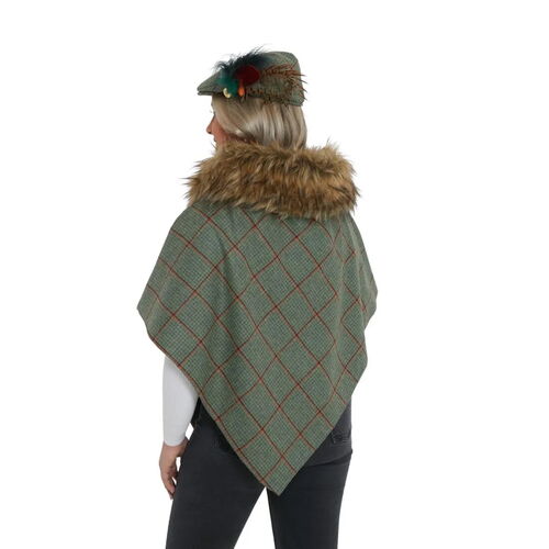 Poncho en tweed Femme - Ludlow - Grace and Dotty