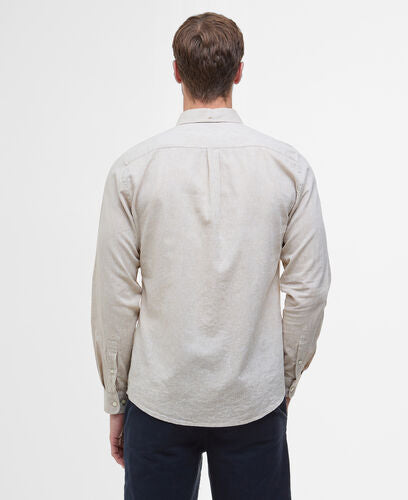 Chemise tailored lin coton Nelson stone