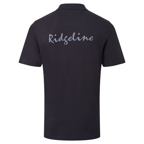Polo aus Piqué-Baumwolle für Herren Signature - Blau - Ridgeline of New Zealand