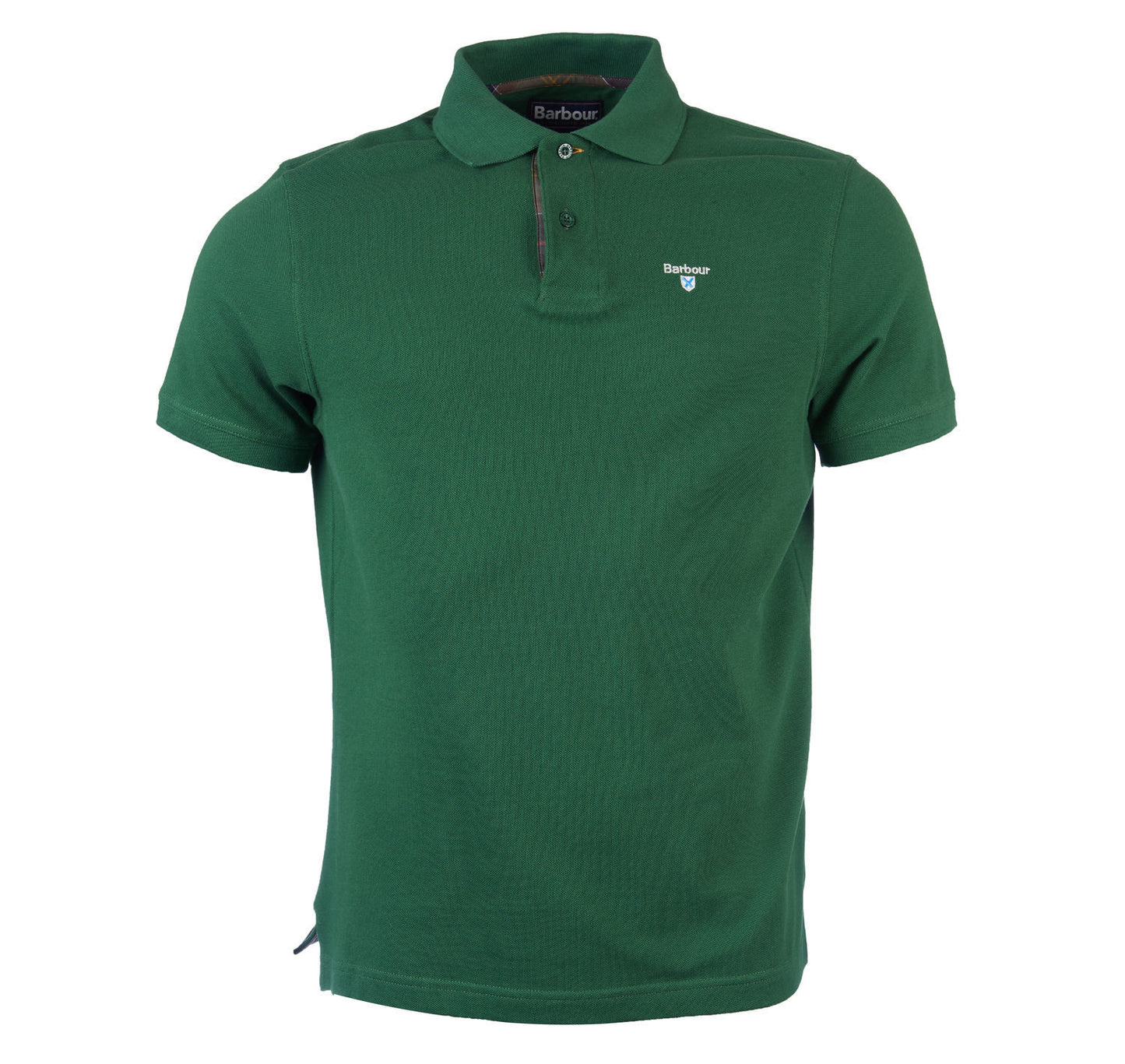 Polo tartan vert racing