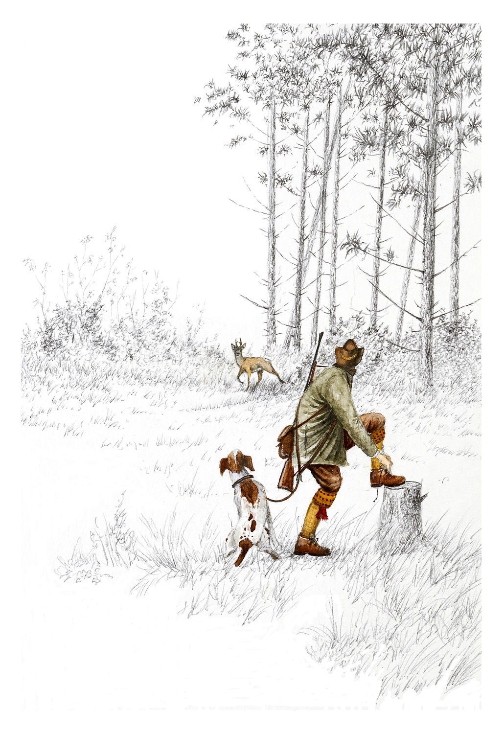 Tirages chasseur et chevreuil