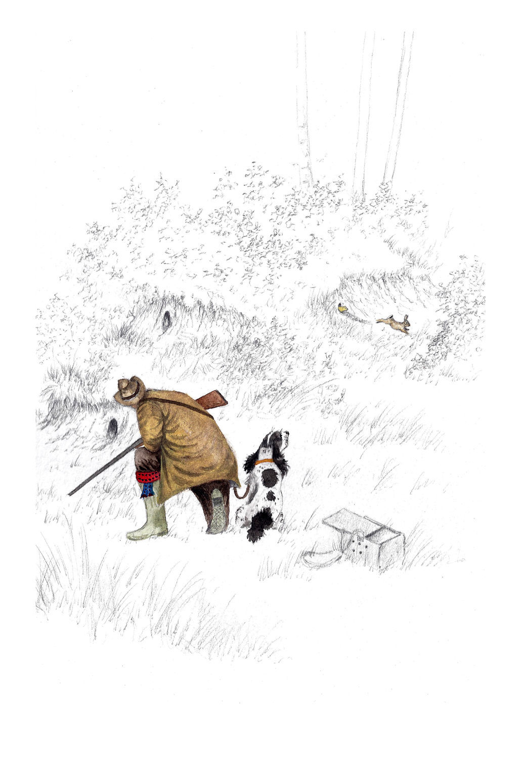 Tirages chasseur et lapin