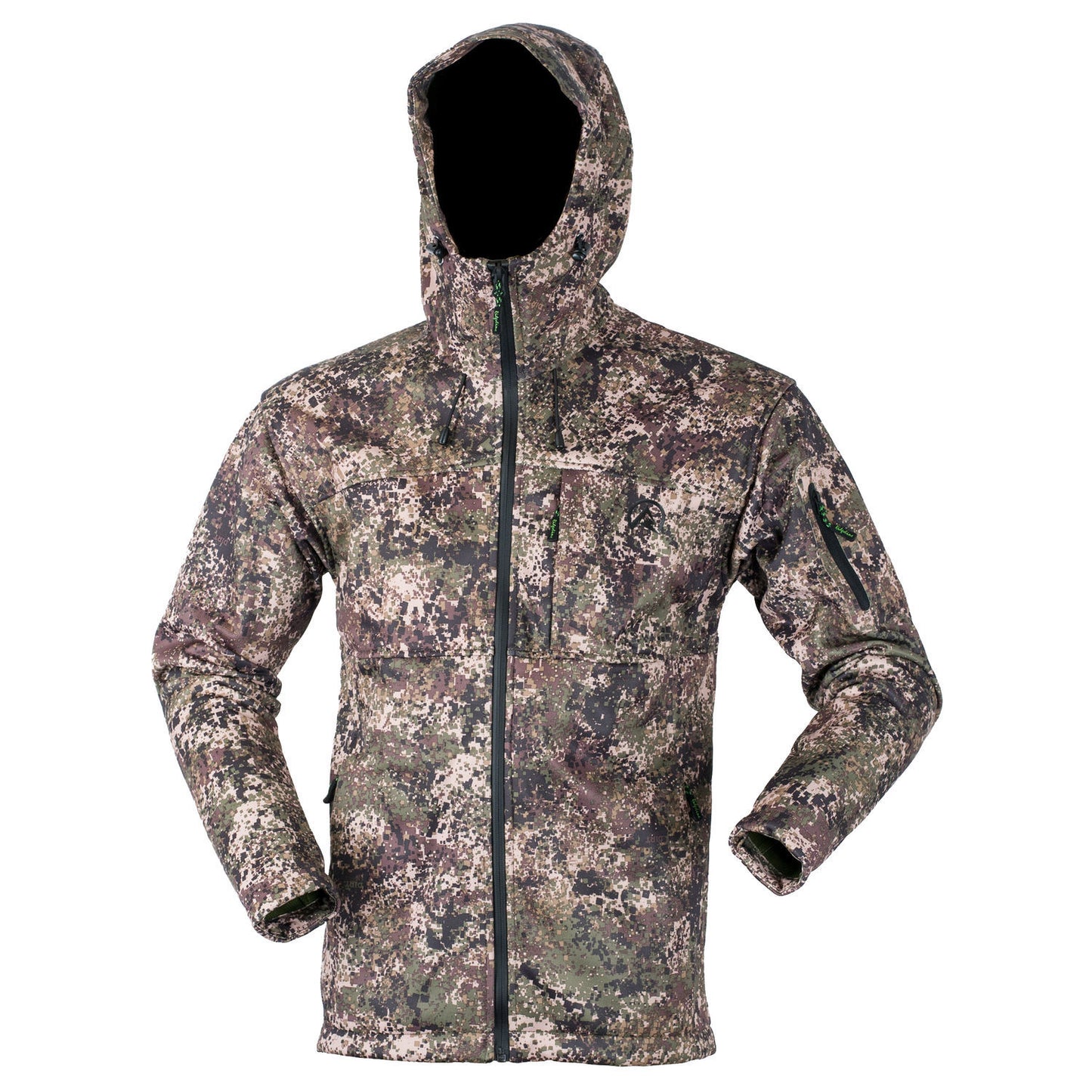Ascent soft-shell dirt camo enfant