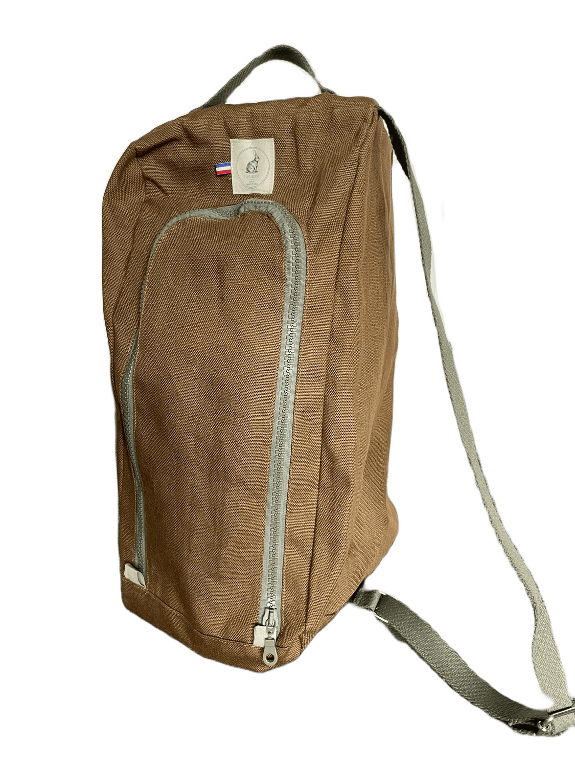 Sac à bottes en Lin marron