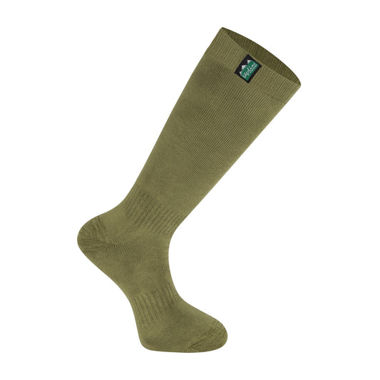 Pack Kniestrümpfe Baumwolle oliv multi