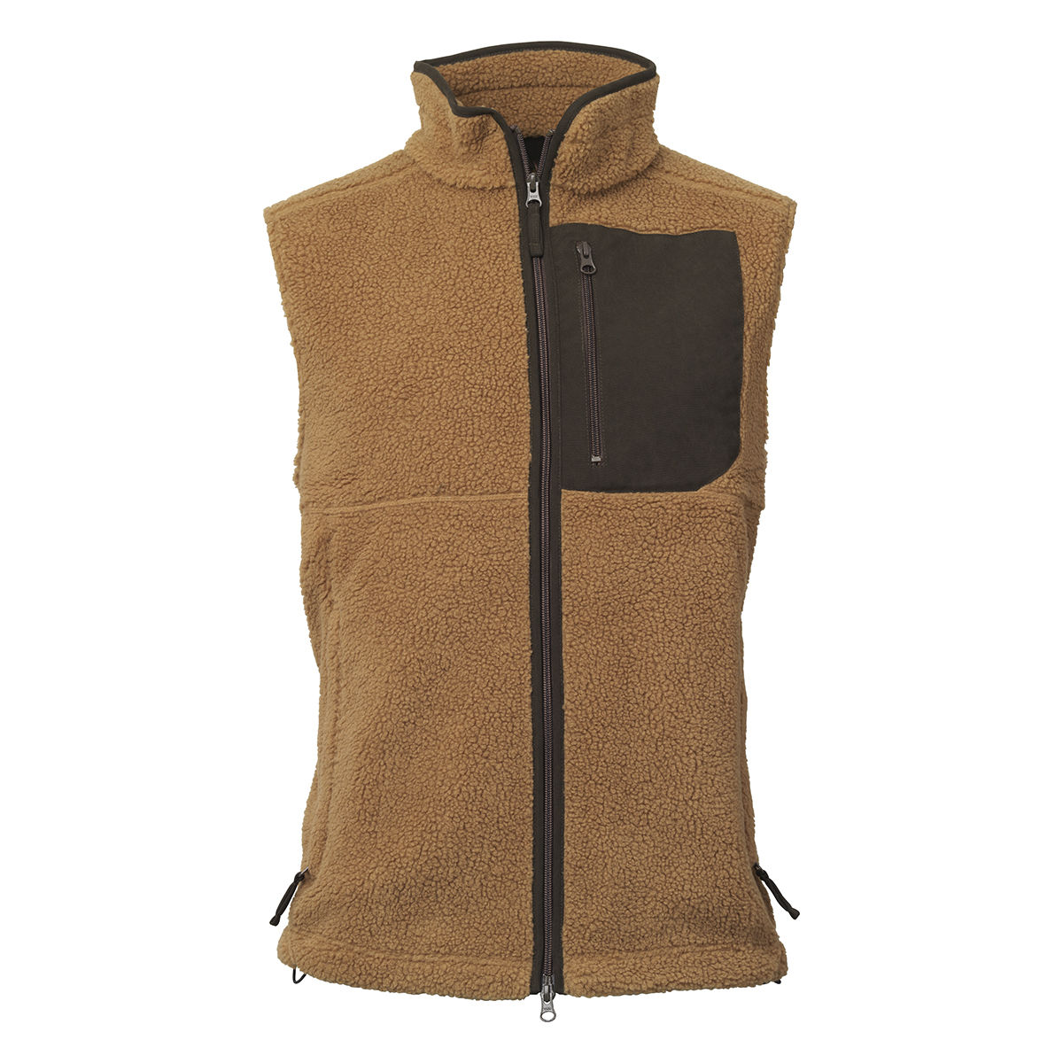 Gilet polaire sherpa Bear toffee