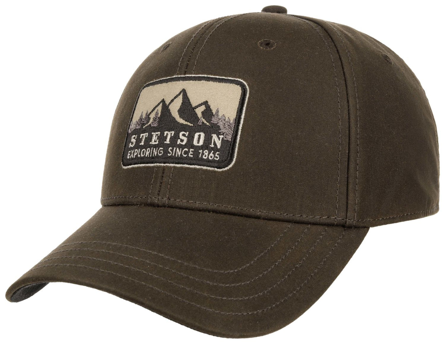 Casquette baseball waxed cotton