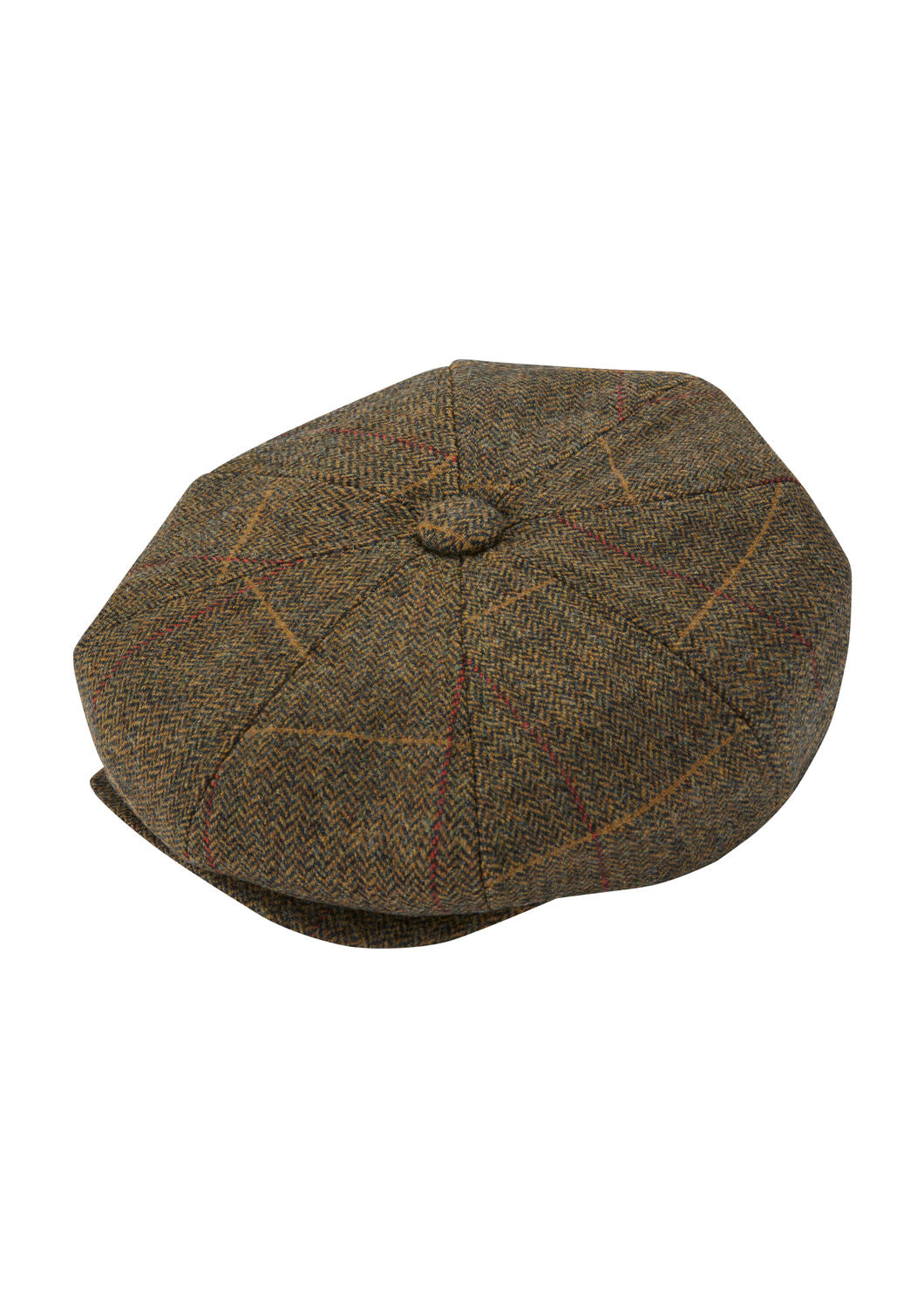 Compton teak baker boy cap
