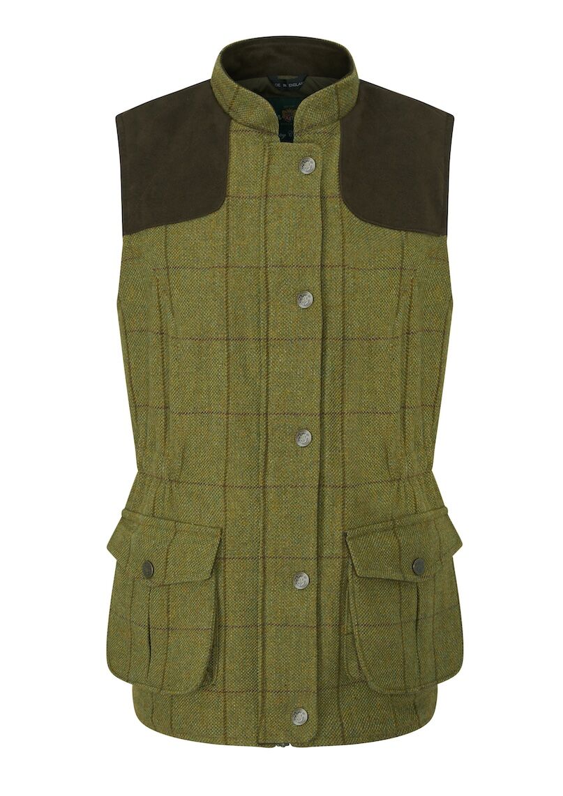 Gilet Rutland zip Lichen Femme