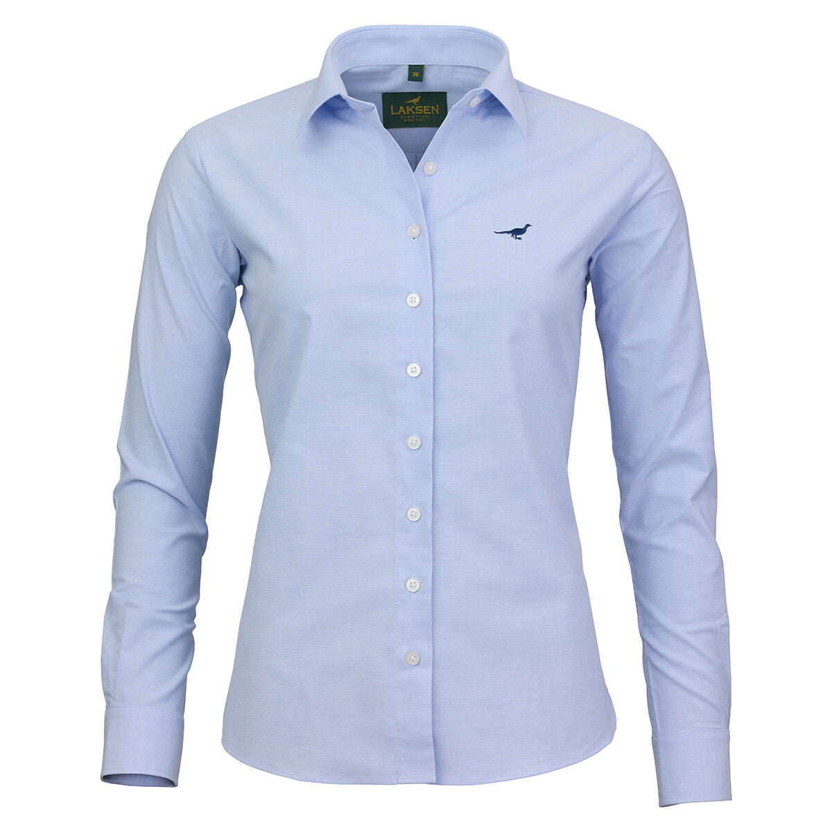 Hellblaues Oxfordhemd für Damen