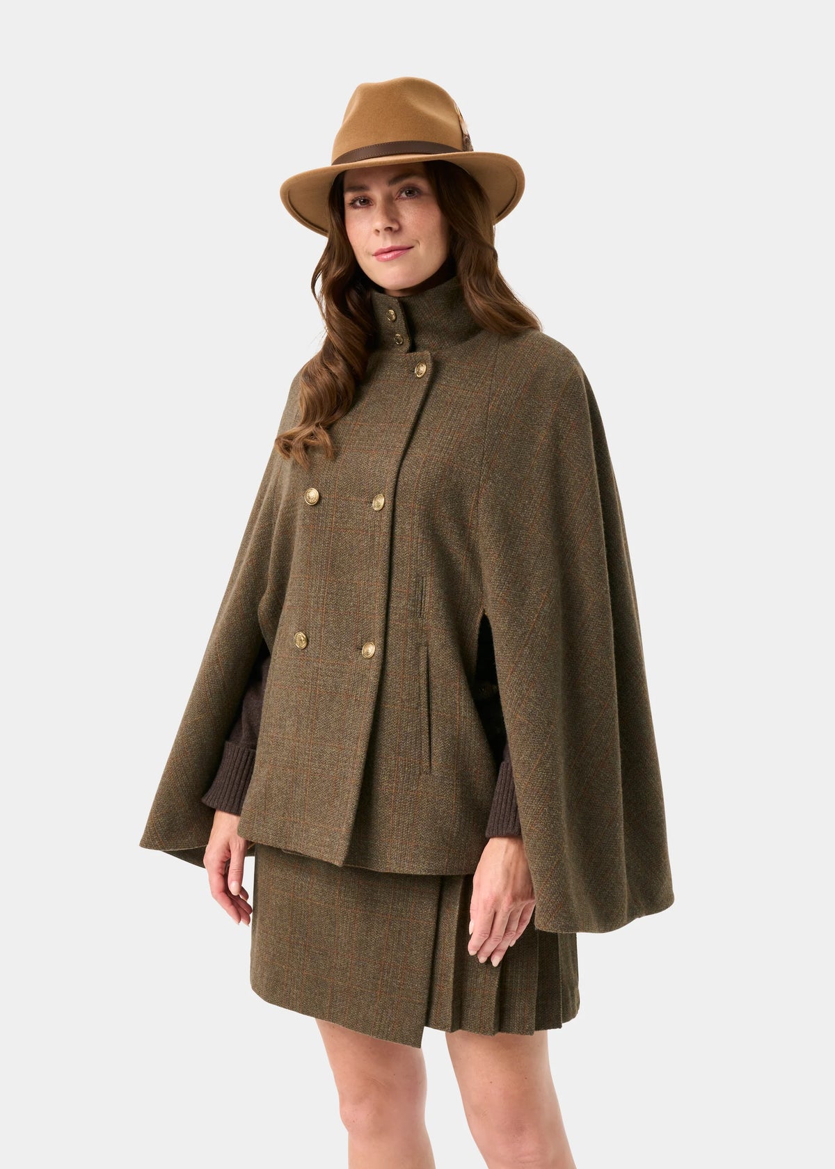 Cape tweed Femme Surrey - Field Maple - Alan Paine