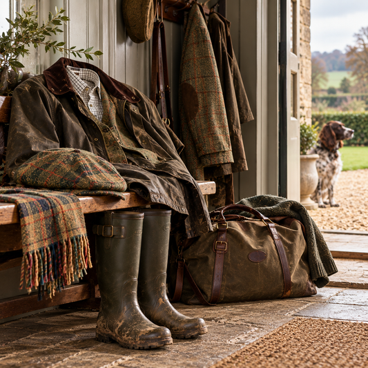 Vestiaire de campagne chic et chasse