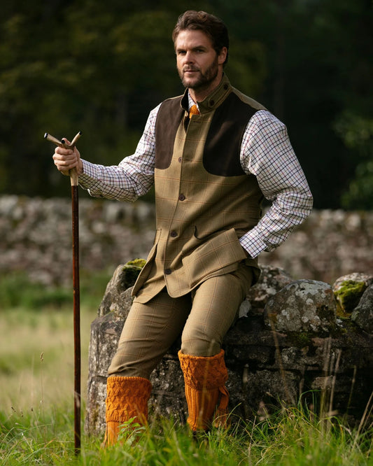 Chaussettes RANNOCH ochre