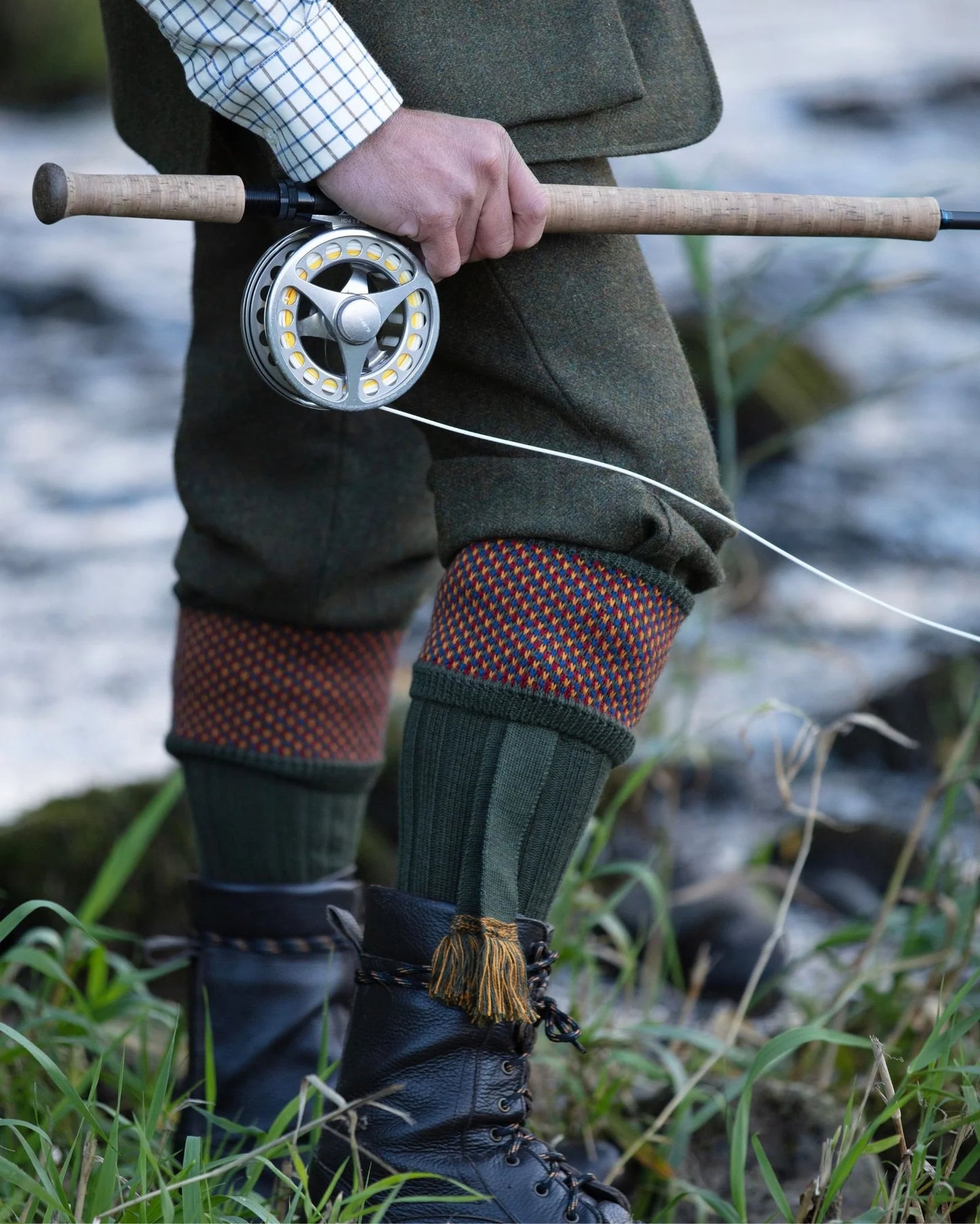 TAYSIDE socks walnut