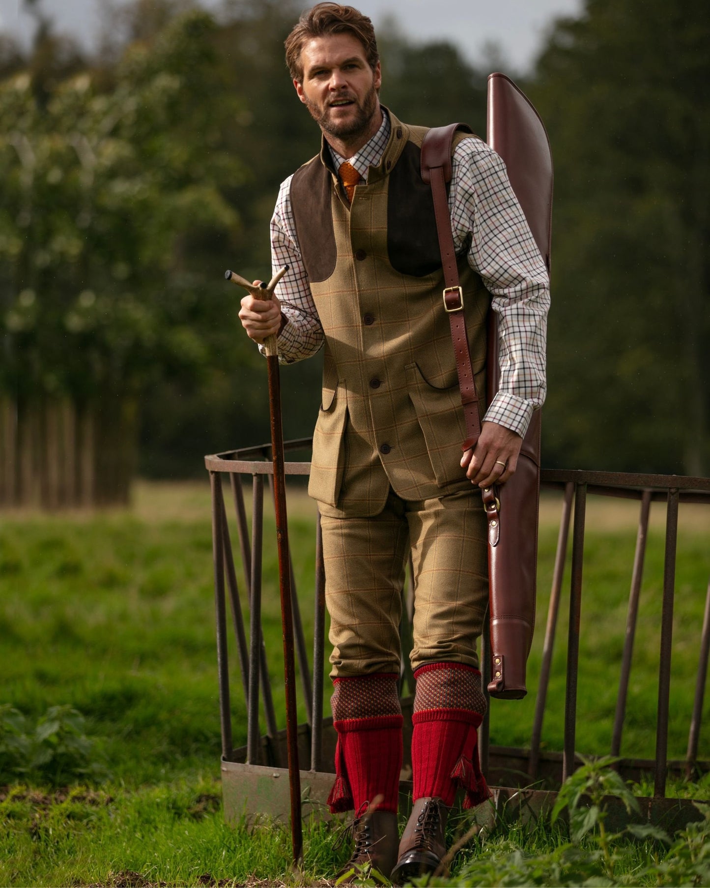 TAYSIDE socks walnut