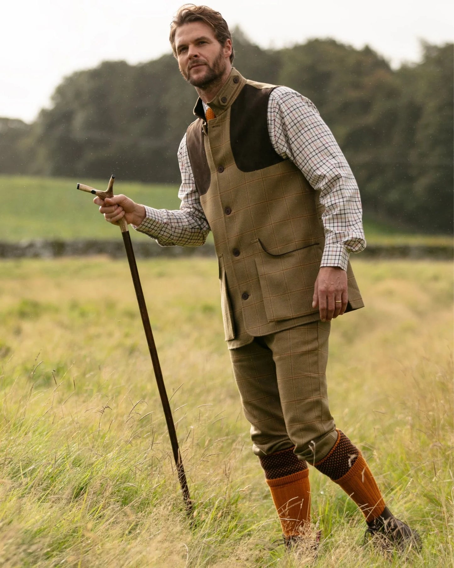 TAYSIDE socks walnut