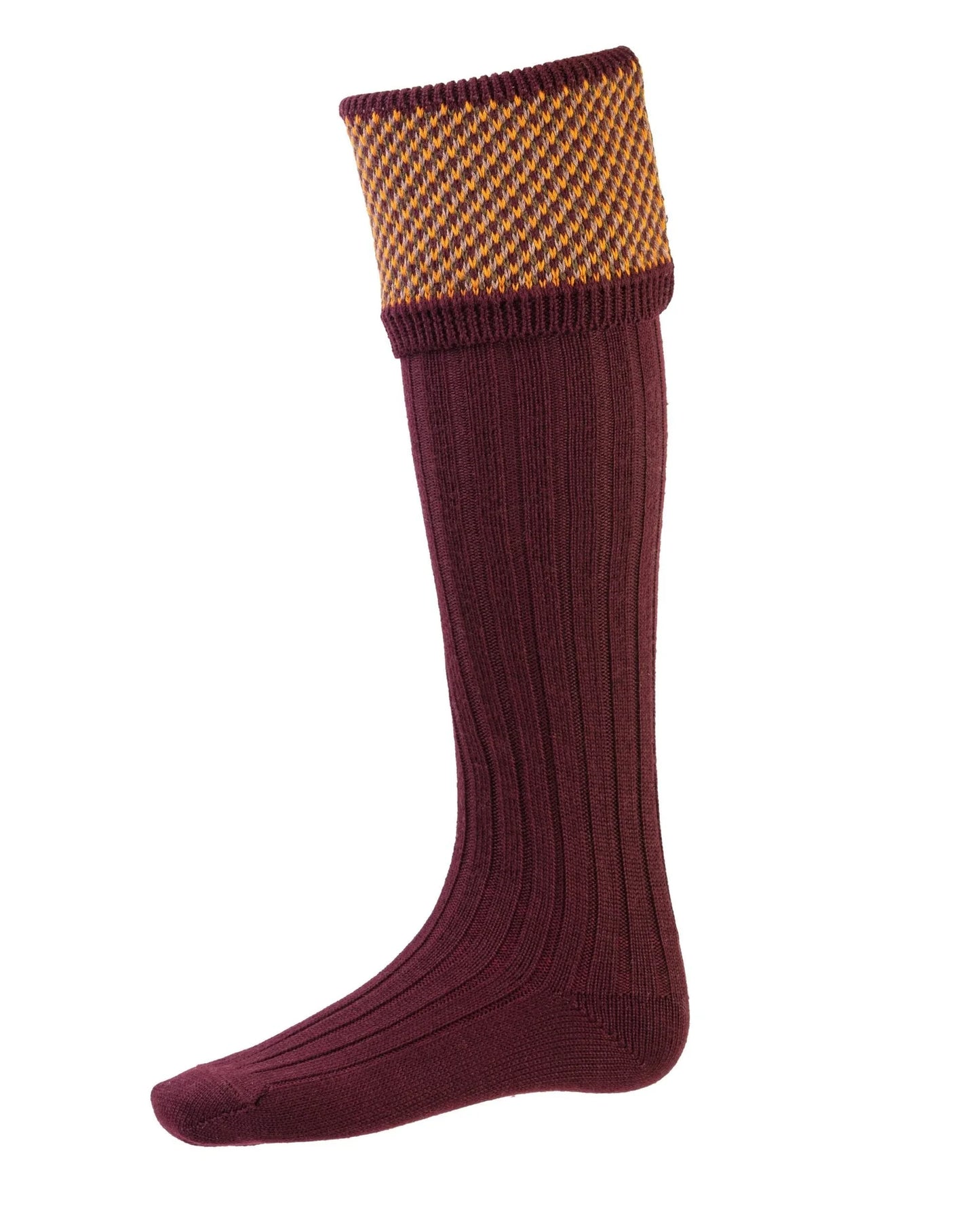 TAYSIDE socks walnut