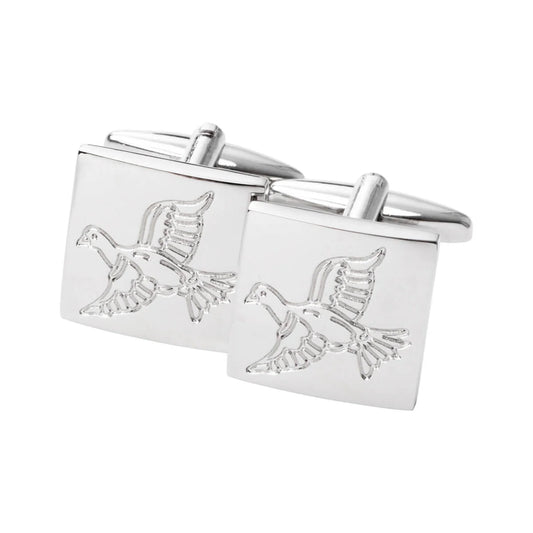 Boutons de manchette GROUSE silver