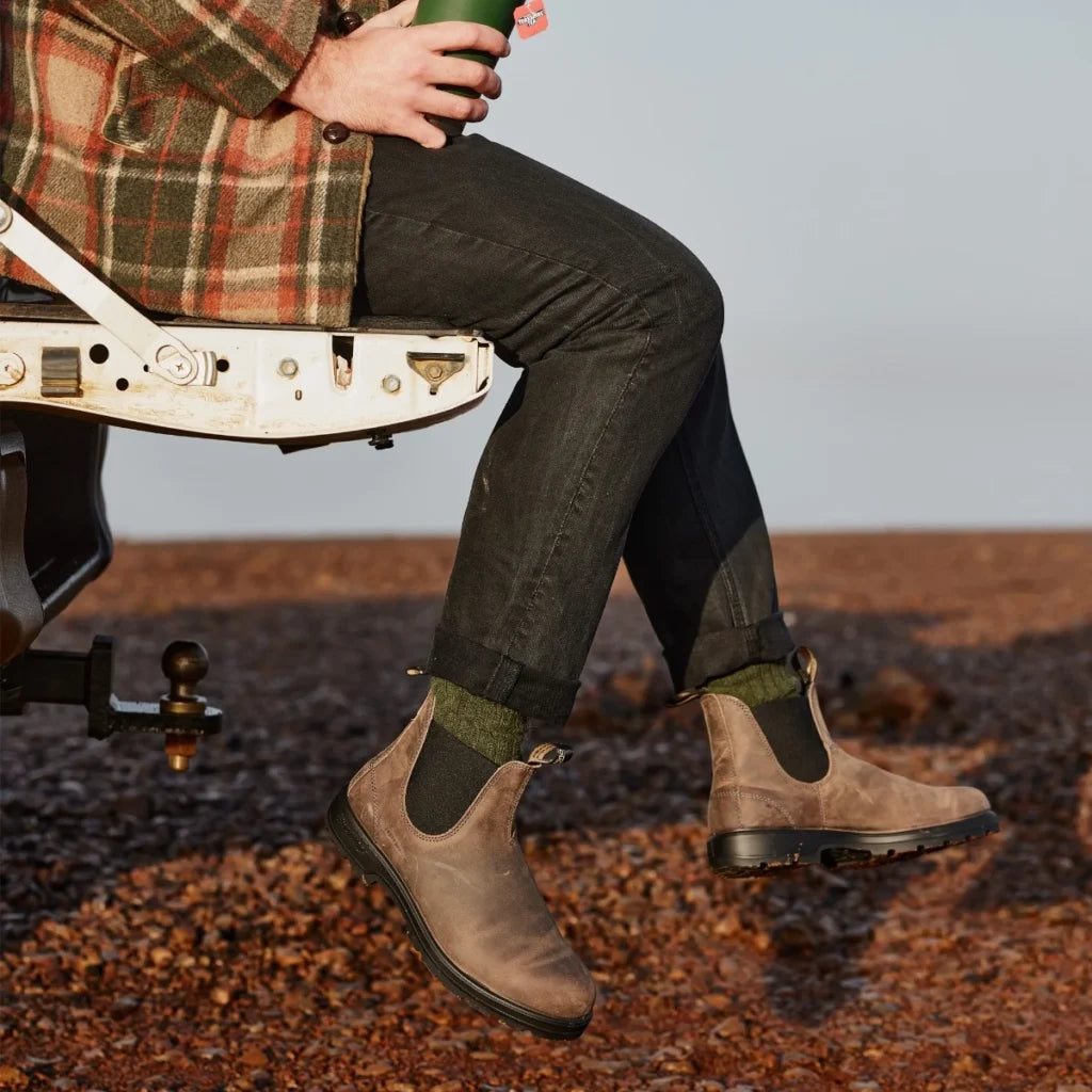 Boots mixtes Chelsea classic - #2446 Clay - Blundstone