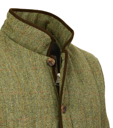 Gilet matelassé Homme en tweed - Berleigh - Laksen
