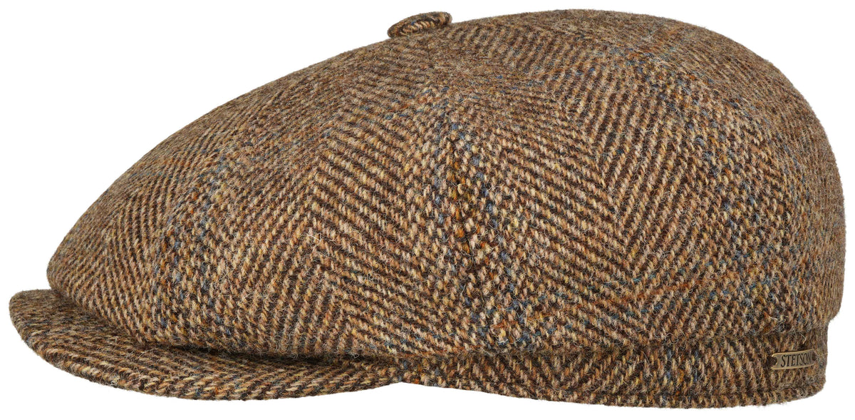 casquette hatteras caverton harris tweed stetson